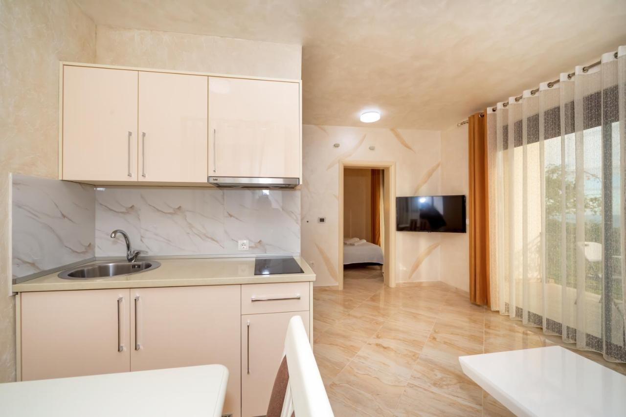 Kaom Lux Apartman Dobra Voda Kültér fotó